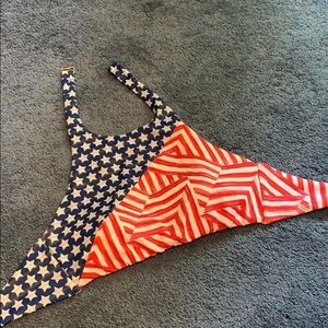 American Flag Halter Top